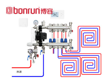 水溫室溫雙控地暖系統